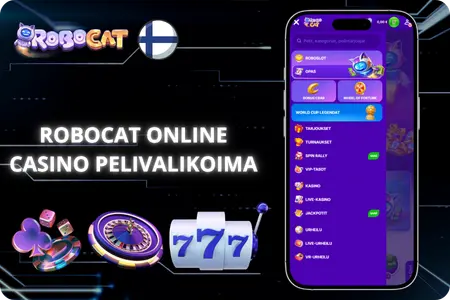 RoboCat kasinon sivuston tärkeimmät peliosiot
